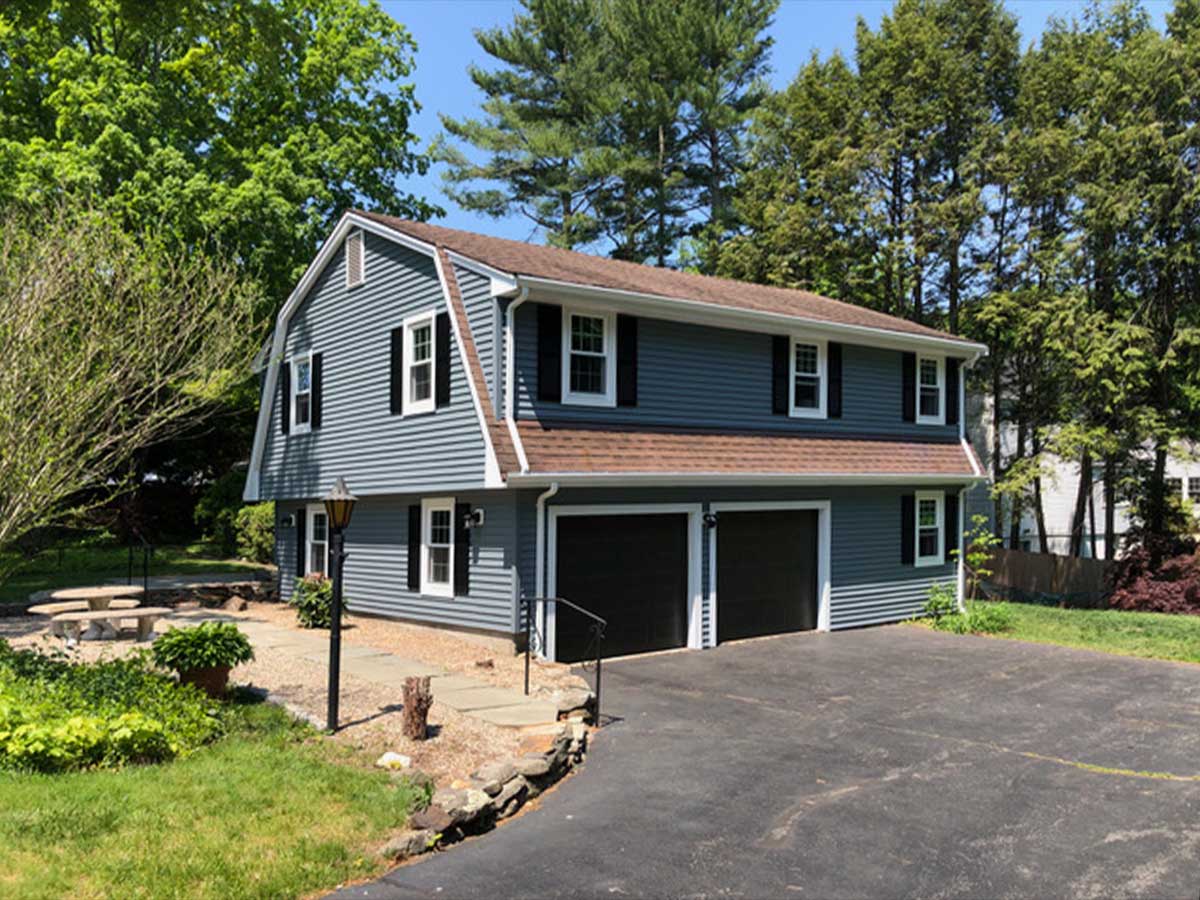 Vinyl siding project by J.T. Burke and Sons
