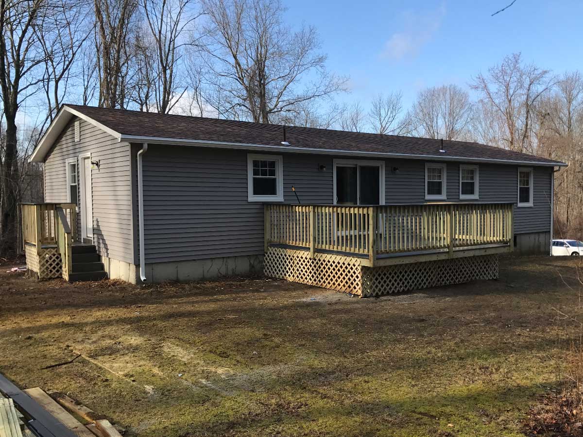 Roofing work by J.T. Burke and Sons