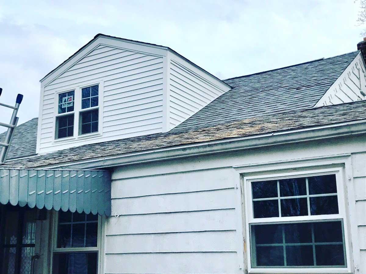 Completed roof installation by J.T. Burke and Sons