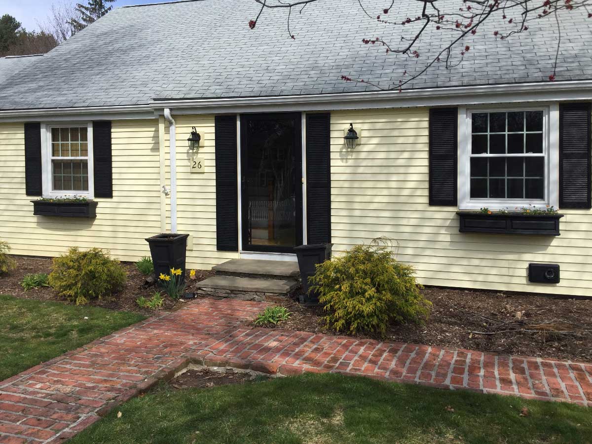 Replacement windows installed in a West Hartford home